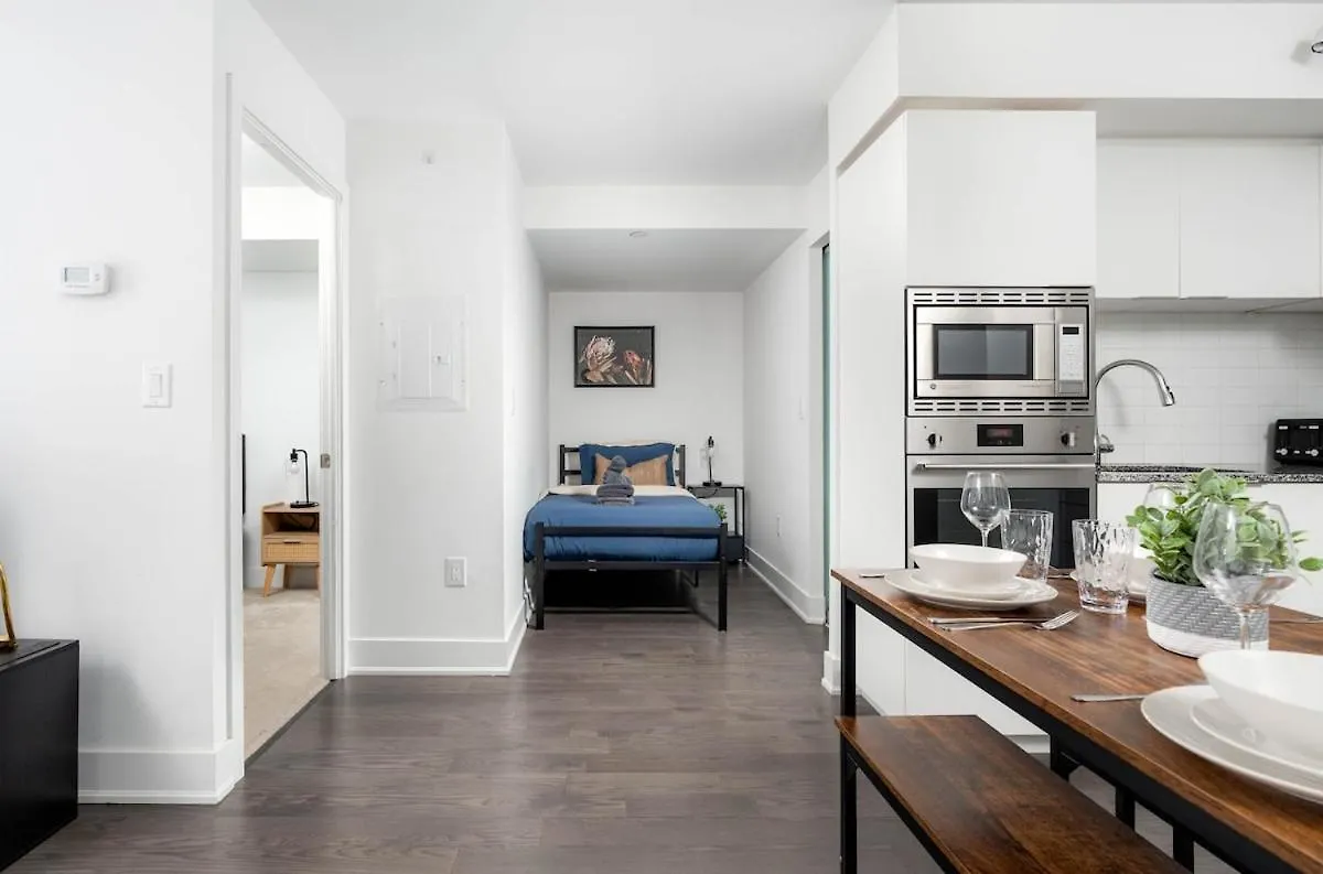 Daire Condo Downtown 2 Beds Near Uoft Toronto Kanada